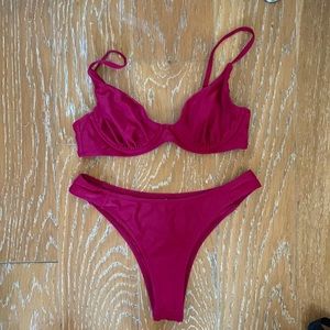 Cupshe two piece bathing suit